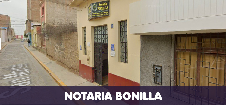 NOTARIA BONILLA