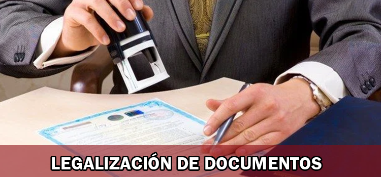 legalización de documentos